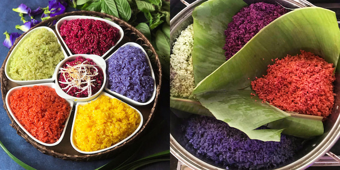 Khi chín, từng hạt xôi căng bóng, dẻo mềm, tỏa hương thơm nhẹ