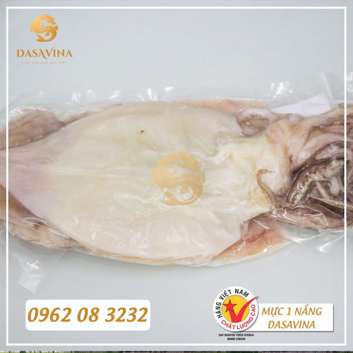 DASAVINA cung cấp mực 1 nắng có giá thành phù hợp với chất lượng