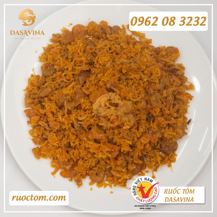 Ruốc tôm Hạ Long hiệu Bá Kiến chất lượng cao