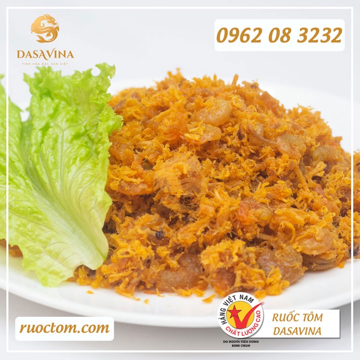 Đặc sản ruốc tôm được nhiều gia đình Việt yêu thích