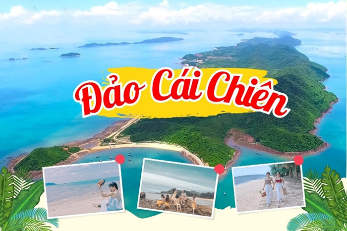 Cái Chiên sở hữu nhiều địa điểm check-in ấn tượng như bãi biển Đầu Rồng, bãi Vạn Cả, ngọn hải đăng và những cung đường ven biển thơ mộng.